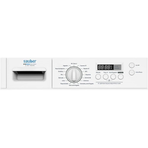 Lavadora integrable Sauber Serie 5-8140 IT 8 kg B 1400 rpm