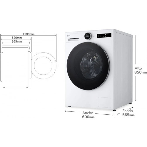 Lavadora Inteligente LG f4x7509tws