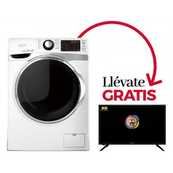 Lavadora Kromsline KLA-E-1016-W + TV Nevir NVR-7710-24RD2-N