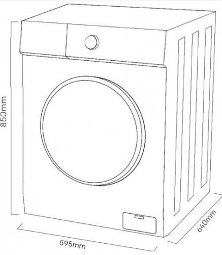 Lavadora Kromsline KLA-E-1016-W + TV Nevir NVR-7710-24RD2-N