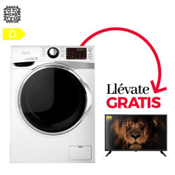 LAVADORA KROMSLINE KLA-E-1016-W + TV NEVIR NVR-7710-32RD2-N