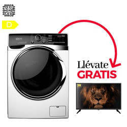 LAVADORA KROMSLINE KLA-E-1019-WBK + TV NEVIR NVR-7710-32RD2-N