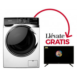 Lavadora Kromsline KLA-E-819-WBK + TV Nevir NVR-7710-24RD2-N