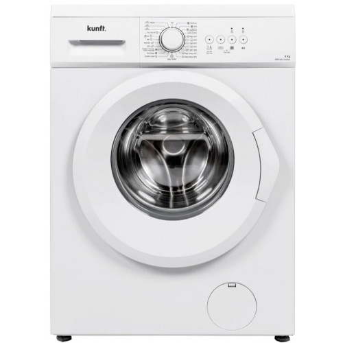 LAVADORA KUNFT 6KG CLASE D 1000RPM BLANCO