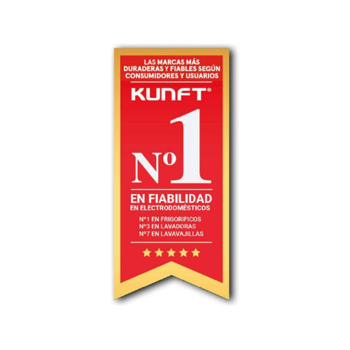 Lavadora KUNFT KWM5315 (6 kg - 1000 rpm - Blanco)