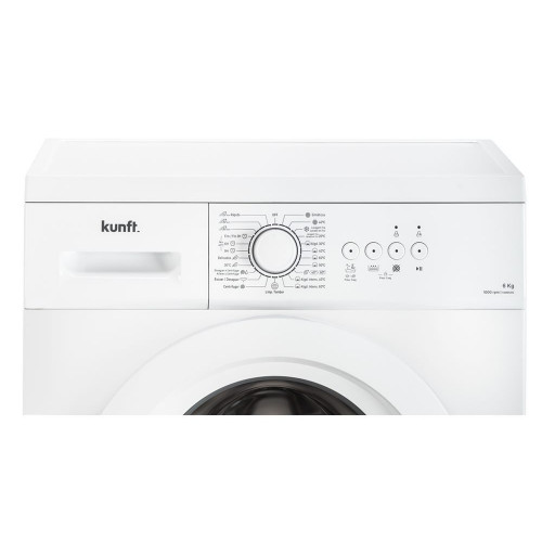 Lavadora KUNFT KWM5315 (6 kg - 1000 rpm - Blanco)