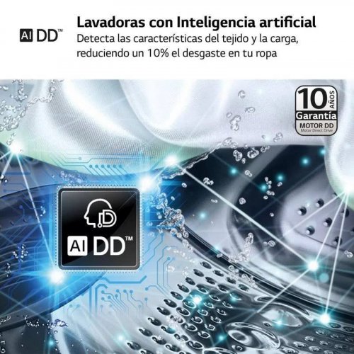 Lavadora LG F2WR5S09A0W