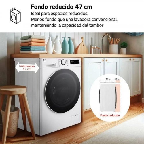 Lavadora LG F2WR5S09A0W