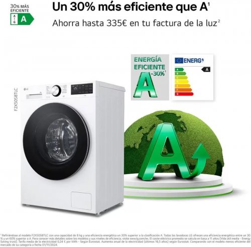 Lavadora LG F2X50S8TLC