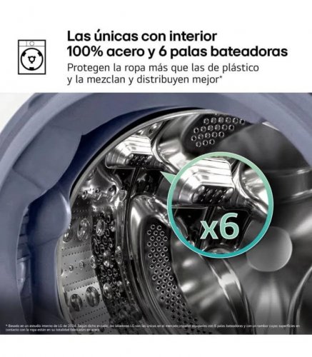 Lavadora LG F2X50S8TLC