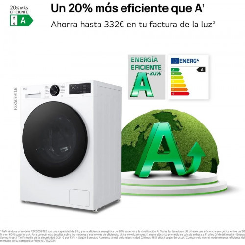 Lavadora LG F2X50S9TLB