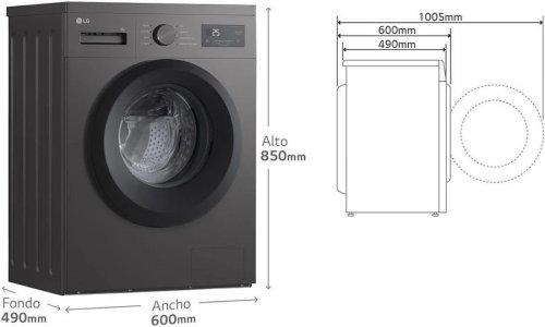 Lavadora LG F4A1009NDK