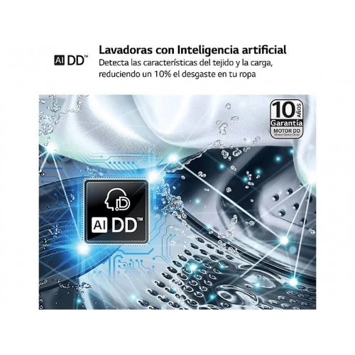 Lavadora LG F4WR5509A1W