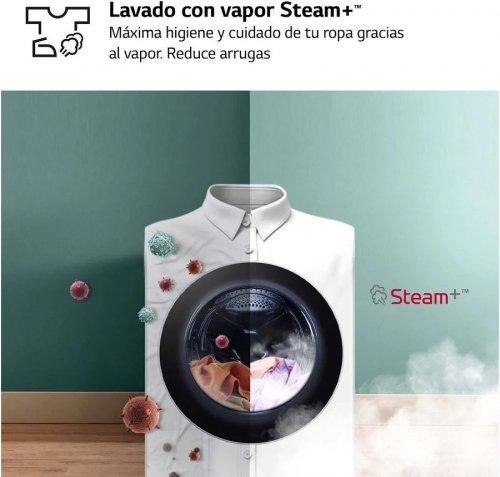 Lavadora LG F4WR6009A0W
