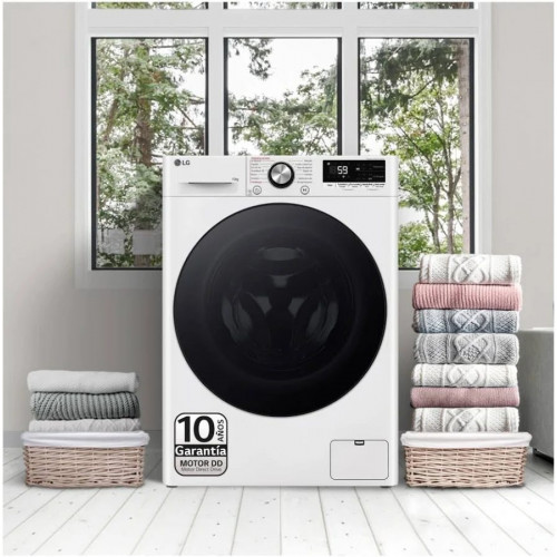 Lavadora LG F4WR7010AGW