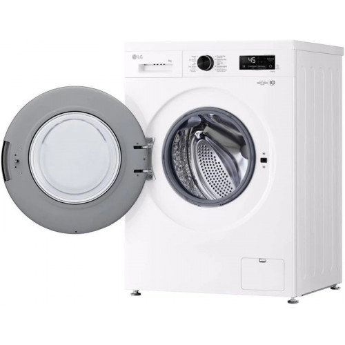 Lavadora LG F4X1009NWK 9Kg 1400rpm Blanca