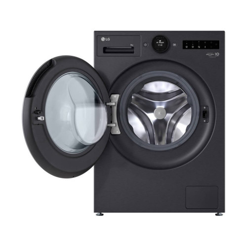 Lavadora LG F4X7009TBB (9 kg - 1400 rpm - Negro)