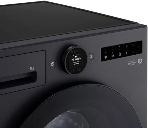 Lavadora LG F4x7511tbb 11Kg 1400 Rpm Clase A Ai Dd Turbowash 360