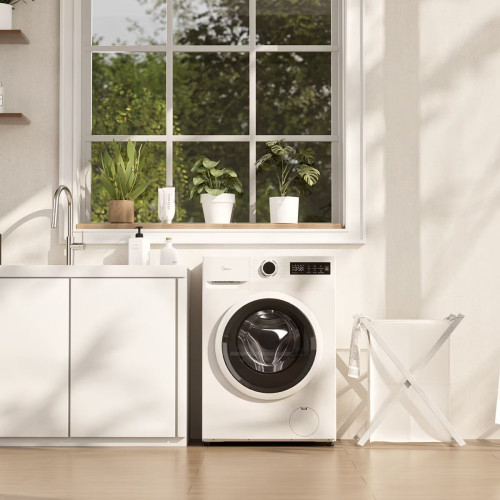 Lavadora Midea 10 Kg/1.400 rpm Power Mix - MF110W100BA10/W-ES Blanco