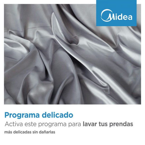 Lavadora Midea 9 Kg/1.400 rpm Power Mix - MF110W90BA10/W-ES Blanco