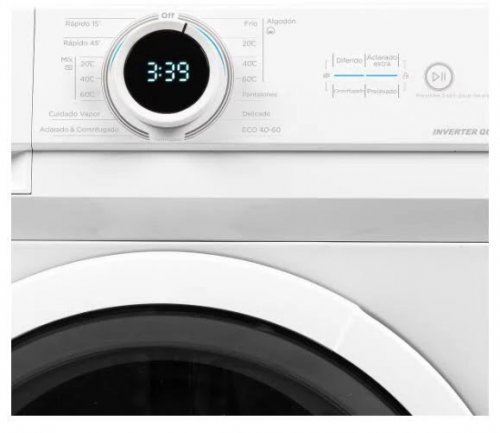 Lavadora Midea MF100W70BA/W-ES