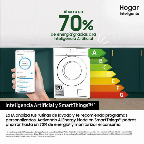 Lavadora Samsung WW11DG5B25AEEC