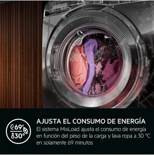 Lavadora Secadora AEG LWR7316O4B