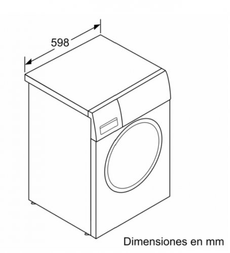 Lavadora-secadora Balay 3TW9105BD