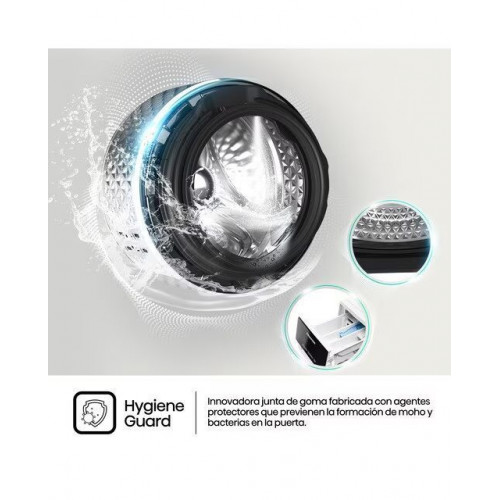 Lavadora secadora Hisense 9 kg / 1.400 rpm Serie 3S - WD3S9043BW3 Blanco