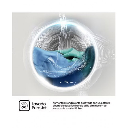 Lavadora secadora Hisense 9 kg / 1.400 rpm Serie 3S - WD3S9043BW3 Blanco