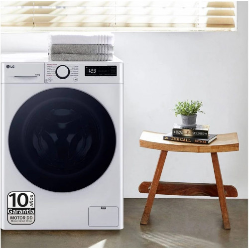 Lavadora secadora LG F2DR5S09A1W