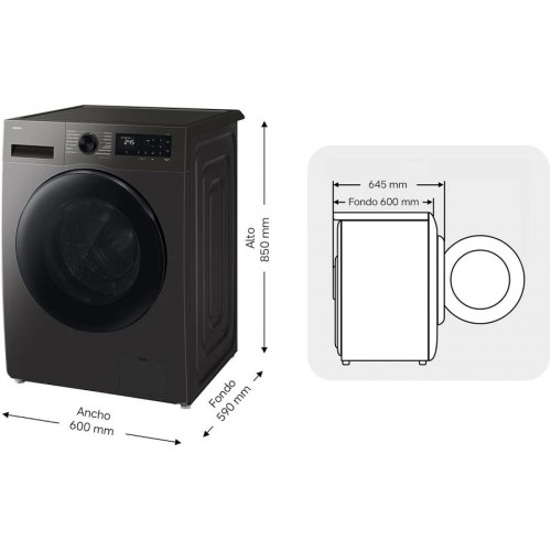 Lavadora secadora Samsung WD90HG5U34BXEC