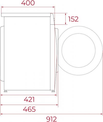 Lavadora Teka WMK 10620