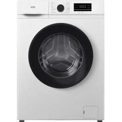 Lavadora VOK Carga Frontal 8 kg 1200 rpm Clase A Motor Inverter Modelo EVW-8BAWL2412 Blanco