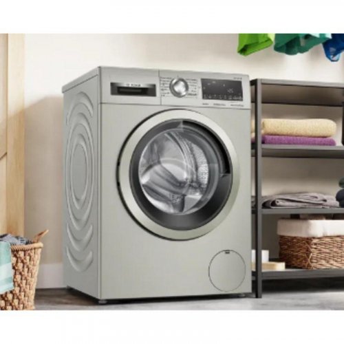 Lavasecadora Bosch 8kg B/E WNA1341XES EcoSilence™ AutoDry SpeedPerfect Inoxidable