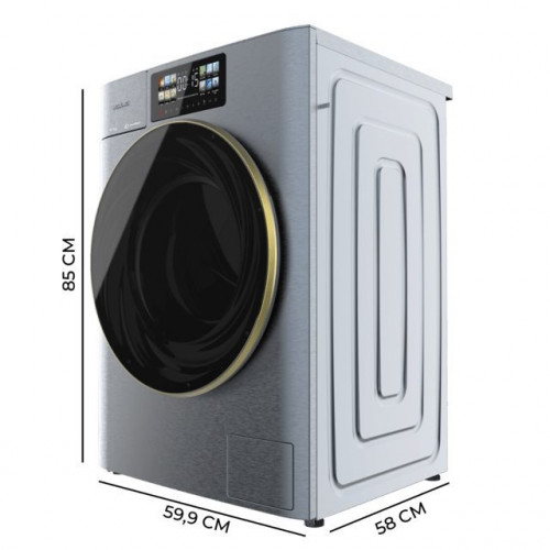 Lavasecadora Cecotec Bolero Wash&Dry 106950 Autodose Inverter 3D A 10/6Kg 1400Rpm Titanio INSTALACIÓN Y RECOGIDA INCLUIDA