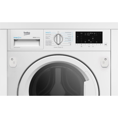 Lavasecadora Integrable Beko B5DBT48437WB D 8/5Kg 1400Rpm Blanco