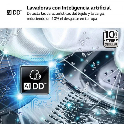 Lavasecadora LG F4DR5509A1W