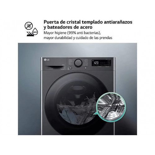 Lavasecadora LG F4DR6009AGM