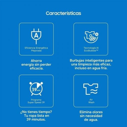 Lavasecadora Samsung 9 kg D AI EcoBubble con WiFi