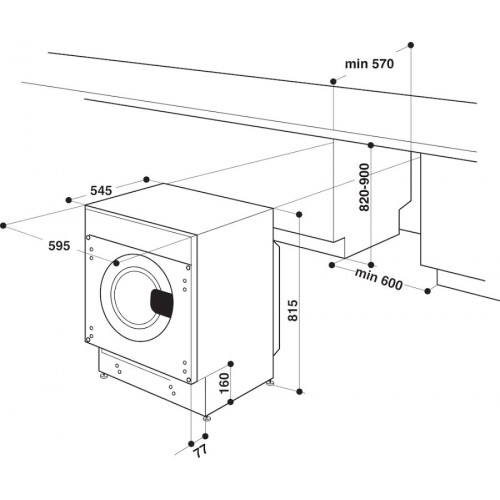 Lavasecadora Whirlpool biwdwg861485eu
