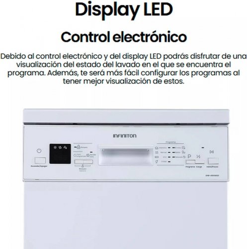 Lavavajillas 45 cm Infiniton DIW-4510WD3