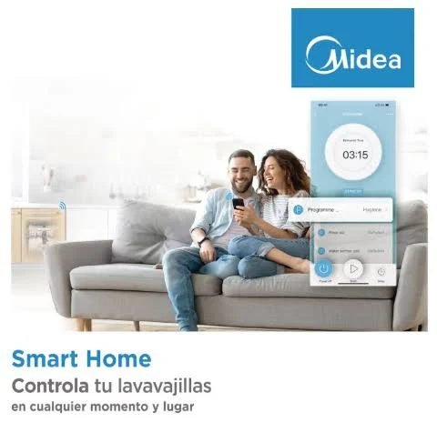 Lavavajillas 60 cm Midea MDWPF1333CSS