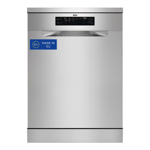 Lavavajillas AEG 13 servicios, 60 cm - FFB64627ZM Inox