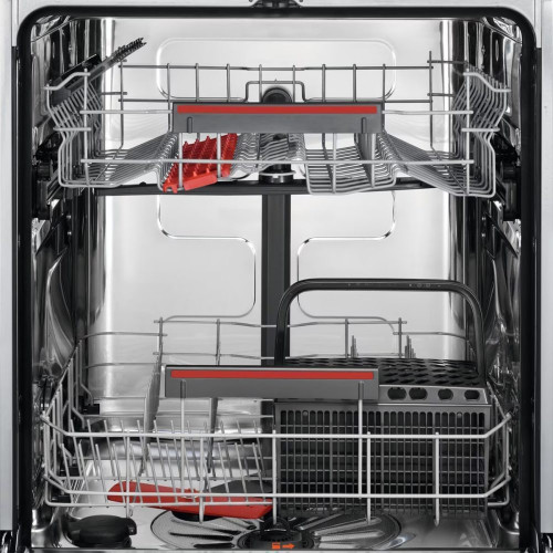 Lavavajillas AEG 13 servicios, 60 cm - FFB64627ZM Inox