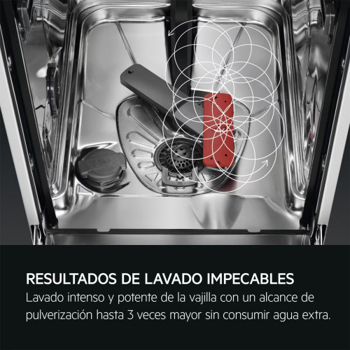 Lavavajillas AEG 13 servicios, 60 cm - FFB64627ZM Inox