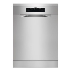 Lavavajillas AEG 14 servicios, Bandeja Cubiertos MaxiFlex, 60 cm - FFB74917ZM Inox