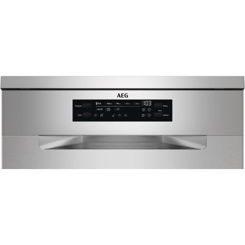 Lavavajillas AEG 14 servicios, Bandeja Cubiertos MaxiFlex, 60 cm - FFB74917ZM Inox