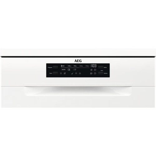 Lavavajillas AEG 14 servicios, Bandeja de cubiertos, 60 cm - FFB74917ZW Blanco