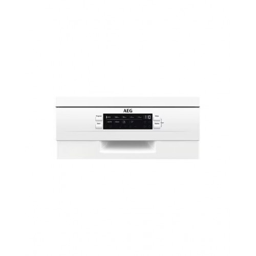 Lavavajillas AEG 9 servicios, 45 cm - FFB62427ZW Blanco